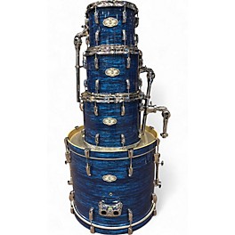 Used Pearl 4 Piece Vision BLUE STRATA Drum Kit