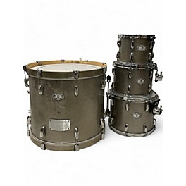 Used Pearl 4 Piece Vision Silver Sparkle Drum Kit
