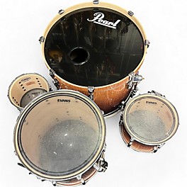 Used Pearl 4 piece Artisan II Vision 2 Color Sunburst Drum Kit