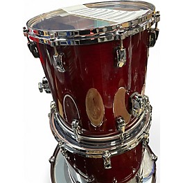 Used Pearl 6 Piece Reference Series Wine Red Drum Kit