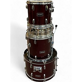 Used Peavey 4 Piece international series Burgundy Drum Kit