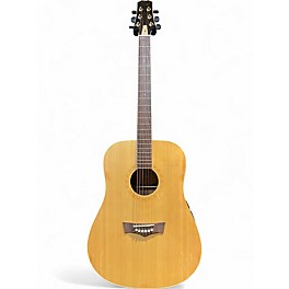 Used Peavey DW3 Natural Acoustic Electric Guitar