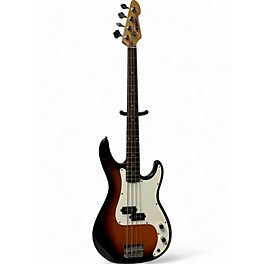 Used Peavey milestone II 2 Color Sunburst Electric Bass Guitar