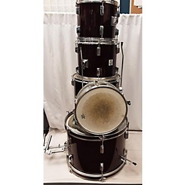 Used Used Percussion Plus 5 Piece 5 piece Percussion Plus Red Drum Kit