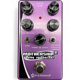 Used Pigtronix MOTHERSHIP 2 ANALOG SYNTHESIZER Effect Pedal