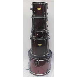 Used Used Platin Drums 5 piece Performer Burgundy Drum Kit