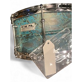 Used Pork Pie 13in Brass patina Patina Drum