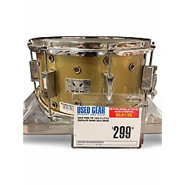 Used Pork Pie 14X5.5 Little Squealer Snare Gold Drum