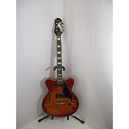 Used Used Prestige Musician Pro DC CS Cherry Sunburst Hollow Body Electric Guitar