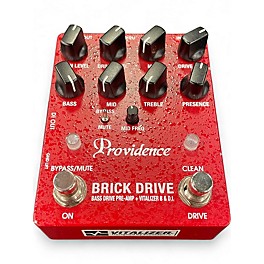 Used Providence Brick Drive Bass Effect Pedal
