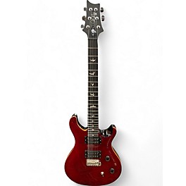 Used Prs Se CE24 Black Cherry Solid Body Electric Guitar