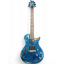 Used Prs Se Zach Myers 594 Blue Hollow Body Electric Guitar