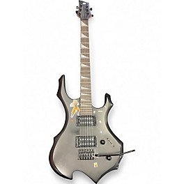Used Pyle Heavy Metal EG Fire Satin Black Solid Body Electric Guitar