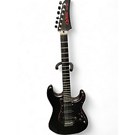 Used Quest Black Magic Black Solid Body Electric Guitar