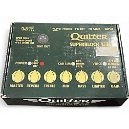 Used Quilter Labs Superblock UK Solid State Guitar Amp Head