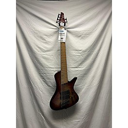 Used Used REDSUB Coliseum 6 Trans Purple Electric Bass Guitar