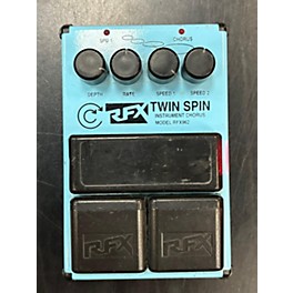 Used Used RFX Twin Spin Rotary Chorus Effect Pedal