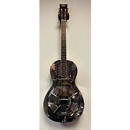 Used Used ROYALL LONG-SCALE PARLOR TENOR RESONATOR BRUSHED NICKEL Resonator Guitar