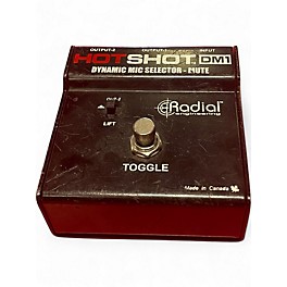 Used Radial Engineering Hotshot DM1 On-Stage Mic Mute Footswitch