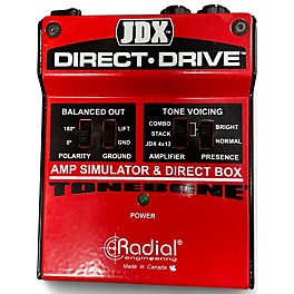 Used Radial Engineering JDX DIRECT DRIVE Effect Pedal