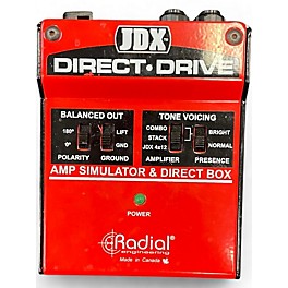 Used Radial Engineering JDX Direct Drive Effect Pedal