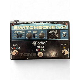 Used Radial Engineering JX2 Switchbone Class A ABY With Boost Pedal