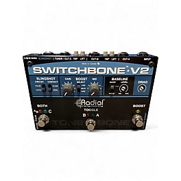 Used Radial Engineering JX2 Switchbone Class A ABY With Boost Pedal