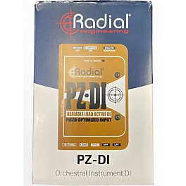 Used Radial Engineering PZ-DI Orchestral Instrument DI Direct Box