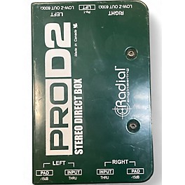 Used Radial Engineering Pro D2 Audio Converter
