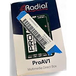 Used Radial Engineering ProAV1 Direct Box