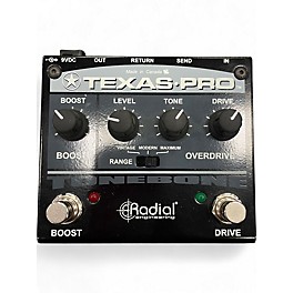 Used Radial Engineering Tonebone Texas Pro Overdrive Effect Pedal