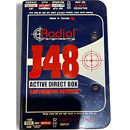 Used Radial Engineering j48 Direct Box
