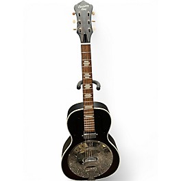Used Recording King RPH-R2-E Brown Sunburst Resonator Guitar