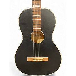 Used Recording King RPS-7-E-MBK Black Acoustic Guitar