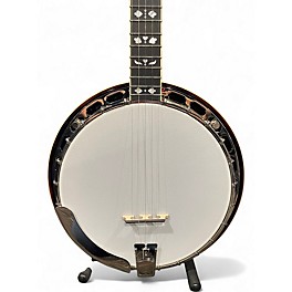 Used Recording King the elite hearts & flowers Natural Banjo