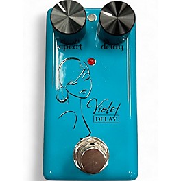 Used Red Witch VIOLET DELAY Effect Pedal