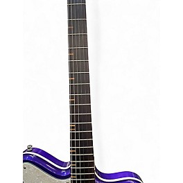 Used Redeemed Guitars Deville Purple Solid Body Electric Guitar