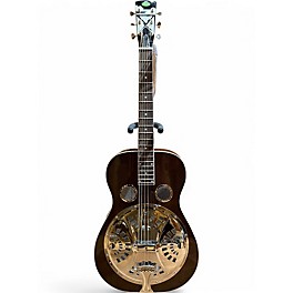 Used Regal RD56  Brown Resonator Guitar
