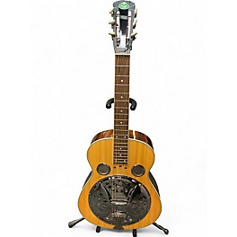Used Regal RESONATOR Natural Acoustic Guitar
