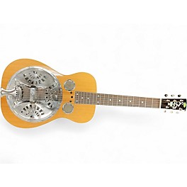 Used Regal Square Neck Resonator Natural Resonator Guitar