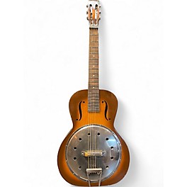 Used Regal v-neck resonator  Sunburst Resonator Guitar