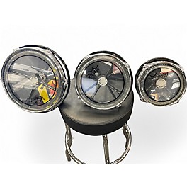 Used Remo 6in Rototoms Chrome Roto Toms