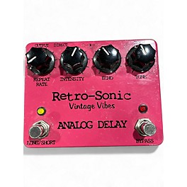 Used Retro-Sonic Vintage Vibes Analog Delay Effect Pedal