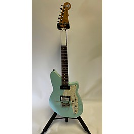 Used Used Reverand Double Agent W Chronic Blue Solid Body Electric Guitar