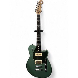 Used Reverend Double Agent OG Metallic Alpine Solid Body Electric Guitar