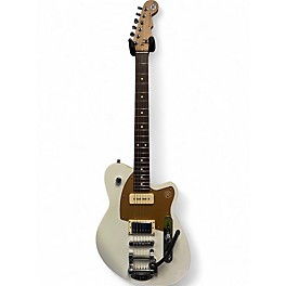 Used Reverend Double Agent OG w/Bigsby Pearl White Solid Body Electric Guitar