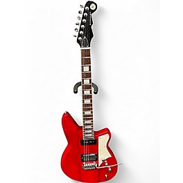 Used Reverend Warhawk Red Solid Body Electric Guitar