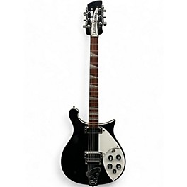 Used Rickenbacker 620/12 Black Solid Body Electric Guitar