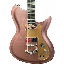 Used Rivolta COMBIINATA 6 Shell Pink Solid Body Electric Guitar