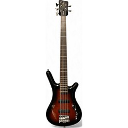 Used RockBass By Warwick Corvette 4 Brown Sunburst Electric Bass Guitar